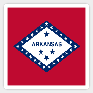 Arkansas Flag. USA Sticker